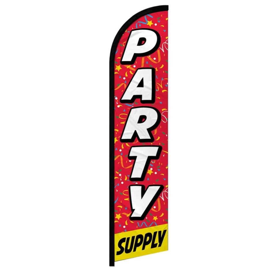 Feather banner, 11.2'x2.5' Party Supplies