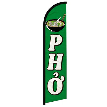 Feather banner, 11.2'x2.5' Pho