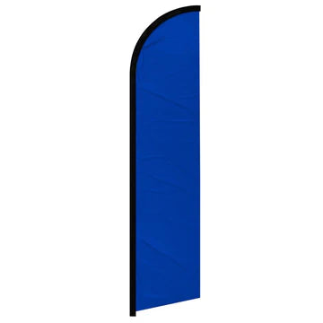 Feather banner, 11.2'x2.5' Solid-Blue-royal