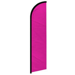 Feather banner, 11.2'x2.5' Solid-Magenta