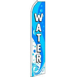 Water Feather Banner 11.5'x2.5'